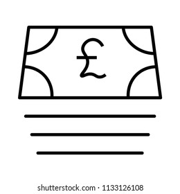 currency pound cash