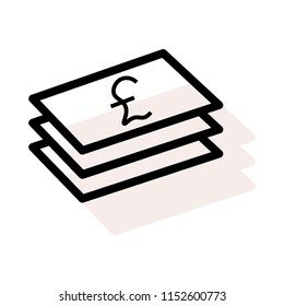  currency, pound cash. 