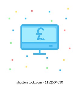  currency pound LCD 