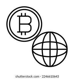 Currency Related Vector Line Icons. Contains such Icons as Exchange Rate and Currency Forecast, Change Graph