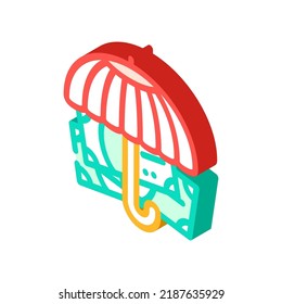 Währungsauswahl, isometrischer Icon Vektorgrafik. Währungsauswahlzeichen. einzelne Symbolillustration