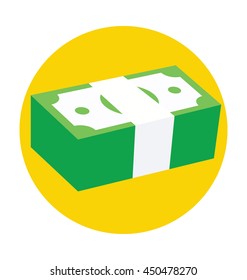 Currency Stack Vector Icon