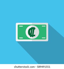 currency symbol Colon Costa Rica