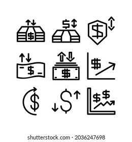 currency value icon or logo isolated sign symbol vector illustration - Collection of high quality black style vector icons

