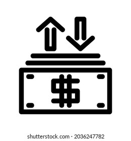 currency value icon or logo isolated sign symbol vector illustration - high quality black style vector icons

