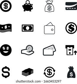 currency vector icon set such as: return, saving, button, american, blue, wallet, emoji, hand, businessman, equipment, convert, emotion, human, color, machine, green, safe, usa, deposit, internet
