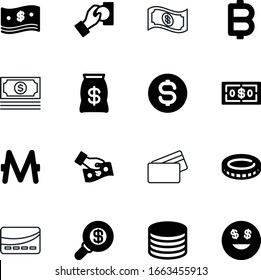 currency vector icon set such as: savings, price, glass, lucky, smart, emoticon, equipment, face, cargo, emotion, 3d, green, bitcoin, banknote, frame, start, american, smile, delivery, bag, monero