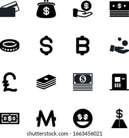 currency vector icon set such as: usa, transaction, palm, blue, thin, earning, emoji, green, earnings, network, cost, investing, monero, equipment, creative, stamp, face, coins, paper, geometric
