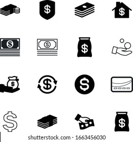 currency vector icon set such as: debit, estate, return, credit, rich, charge, plastic, invest, protection, house, home, shield, safety, pictograph, electronic, cafe, defend, security, american