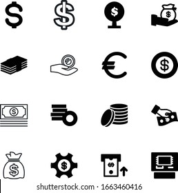 currency vector icon set such as: deposit, smart, jackpot, icons, transfer, american, funds, pound, usd, drawn, europe, delivery, logo, savings, hold, work, economy, growth, paying, shopping, euro