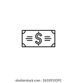Currency vector illustration line icon icons design
