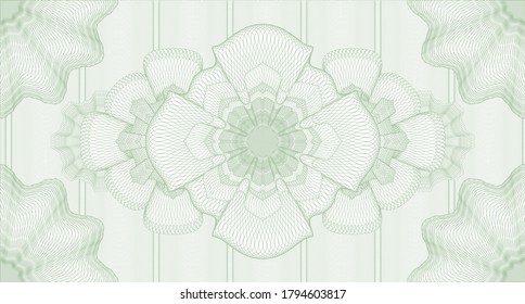 Currency Watermark Pattern Money Intense Illustration Stock Vector ...