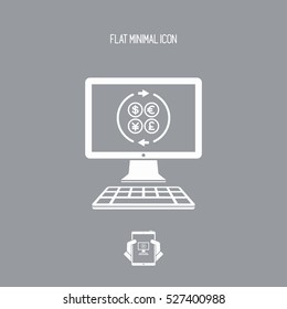 Currency web services icon