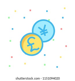  currency yen pound 