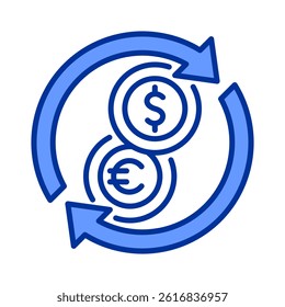 Currencyexchange Icon Element For Design