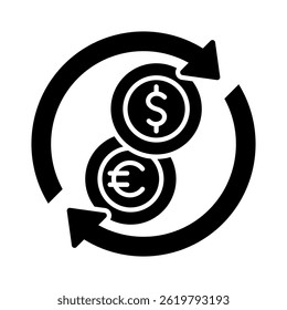Currencyexchange Icon Element For Design