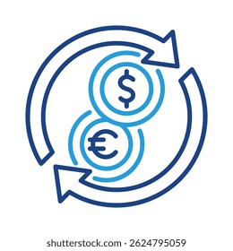 Currencyexchange Icon Element For Design