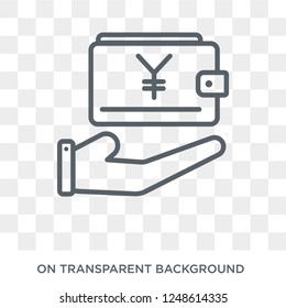Current account icon. Current account design concept from Current account collection. Simple element vector illustration on transparent background.