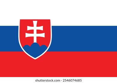 The current form of the national flag of the Slovak Republic was adopted by Slovakia's Constitution, which came into force on 3 September 1992