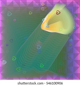 current heart in look, layout into trendy idea