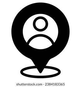 Current Map Icon Illustration, for UIUX, Infographic, etc