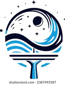 Aktuelles Minimaltisch-Tischtennis-Logo