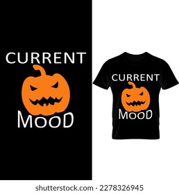 Current Mood Pumping T-shirt Design