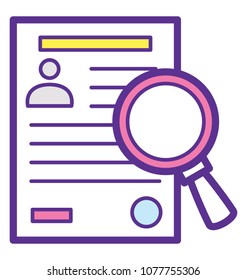 
A curriculum data under magnifier concept of employee record analysis
