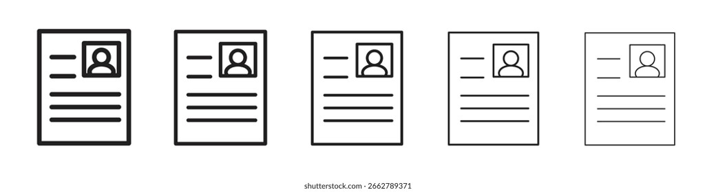 Curriculum icon for your web site design, logo, app, UI.