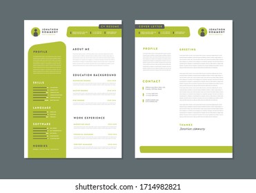 Curriculum Vitae CV Resume Template Design  