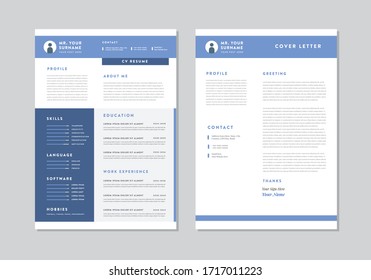Curriculum vitae CV Resume Template Design