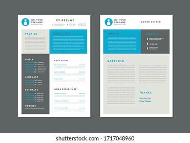 Curriculum vitae CV Resume Template Design