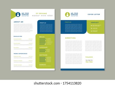 Curriculum vitae CV Resume Template Design | Personal Details for Job Application  