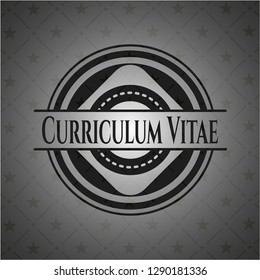 Curriculum Vitae black badge