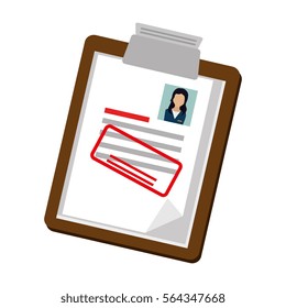 curriculum vitae document icon