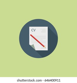 curriculum vitae icon