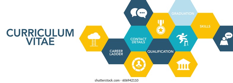 Curriculum Vitae Icon Concept