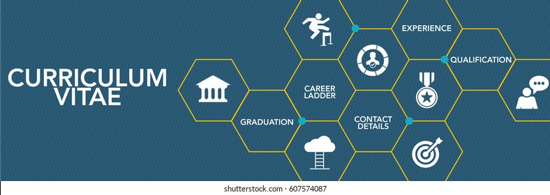 Curriculum Vitae Icon Concept