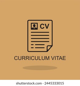 curriculum vitae icon , job icon