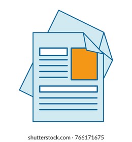 curriculum vitae isolated icon