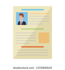 curriculum vitae of man document