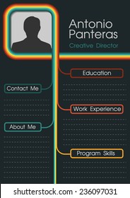 Curriculum vitae or resume design for everyone