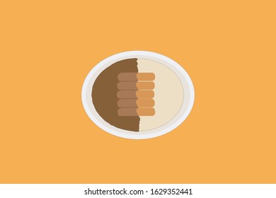 Curry Food Special Vector Design.