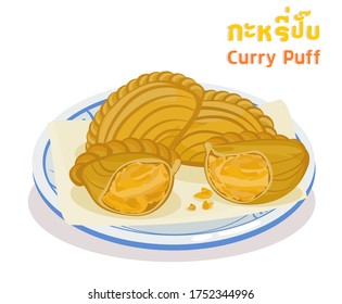 Curry Puff Thai Language it mean “Curry Puff”