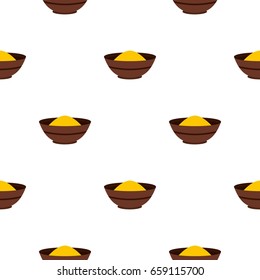Curry spices pattern seamless for any design vector illustration