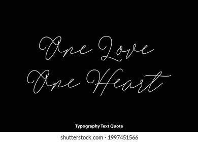 Caligrafía cursiva Cita inspiradora sobre el amor. Cita de amor-