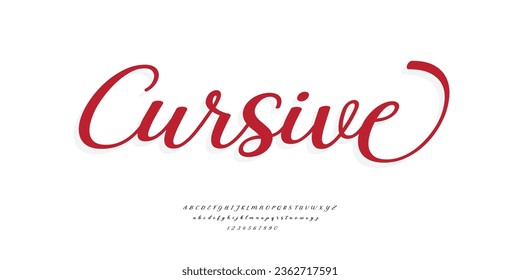 Cursive font Alphabet Typography Typeface, Elegant, flowing script, adds a touch of sophistication to design and writing