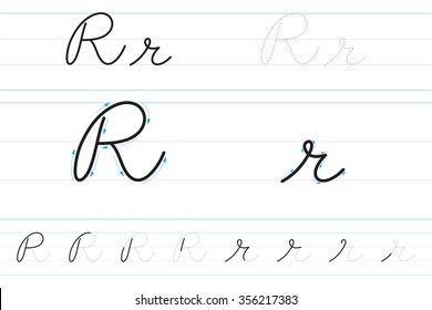 493 Cursive Letter R Images, Stock Photos & Vectors | Shutterstock