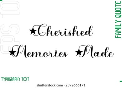 Cursive Modern Typography Text Family Caption For Banners
