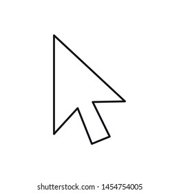 Cursor Arrow Click vector icon